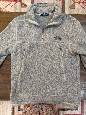 Men’s North Face Quarter-Zip Fleece Pullover - Size Medium